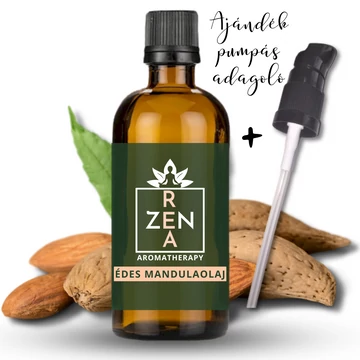 ReaZen Édes Mandulaolaj 100 ml, természetes bőrápolás és hidratálás