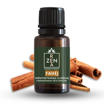 ReaZen Fahéj illóolaj 10 ml borostyán üveg, aromaterápiás és masszázshoz