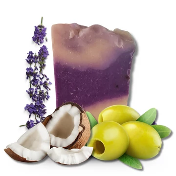 ReaZen Levendulás Olíva Szappan 90 g, kézműves, természetes összetevők