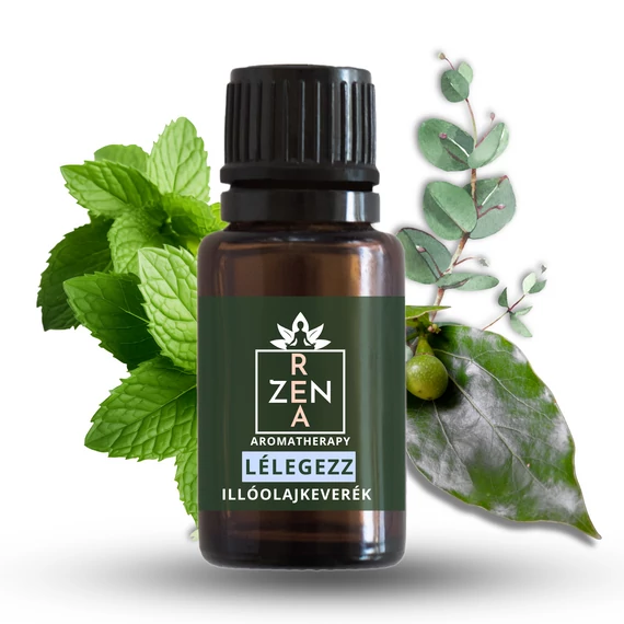 ReaZen Lélegezz illóolajkeverék 10 ml borostyán üvegben a tiszta légzésért