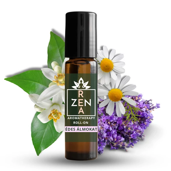 ReaZen Édes Álmokat aromaterápiás roll-on levendula, kamilla és neroli illóolajokkal, nyugtató és pihentető hatás